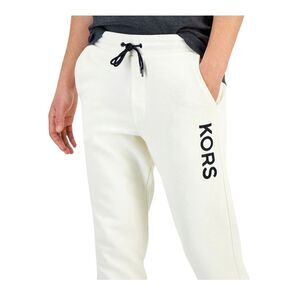Michael Kors Off White Pull On Joggers Athletic Pants Men Size XXL 2XL Logo